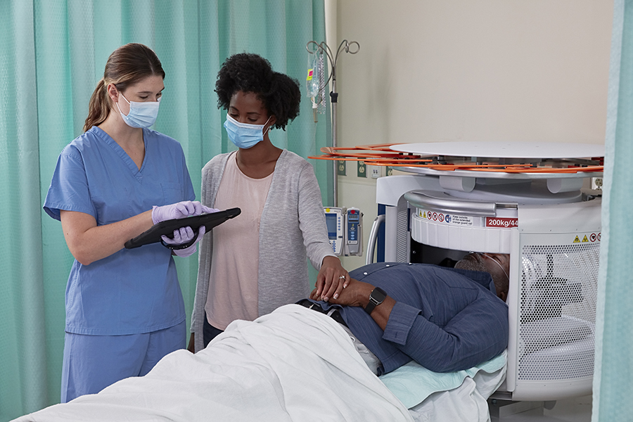 Hyperfine Swoop system Portable MRI